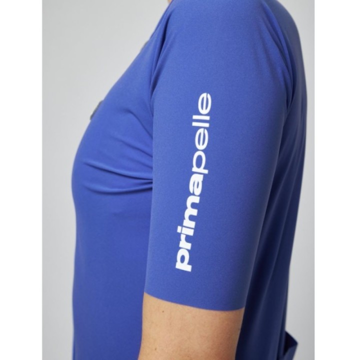 Maillot femme manches courtes Pissei Primapelle blue indigo