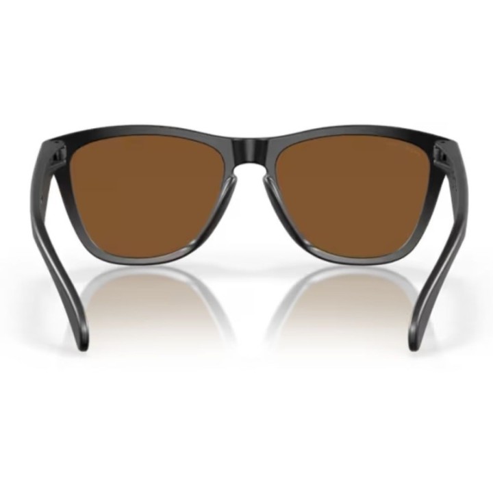 Lunettes Oakley Frogskins Verres prizm violet/Monture matt black