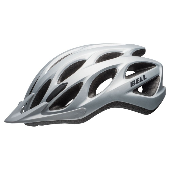 Casque Bell Tracker mat silver