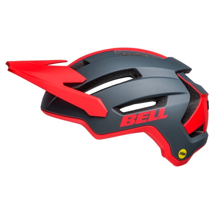 Casque Bell 4forty AIR Mips Mat gris/rouge