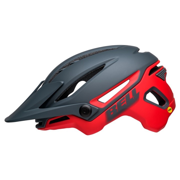 Casco Bell Sixer Mips matte gris/rojo