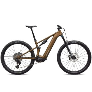 Vélo Specialized Turbo Levo R Comp Satin Burnt Gold Metallic / Sandstone Metallic