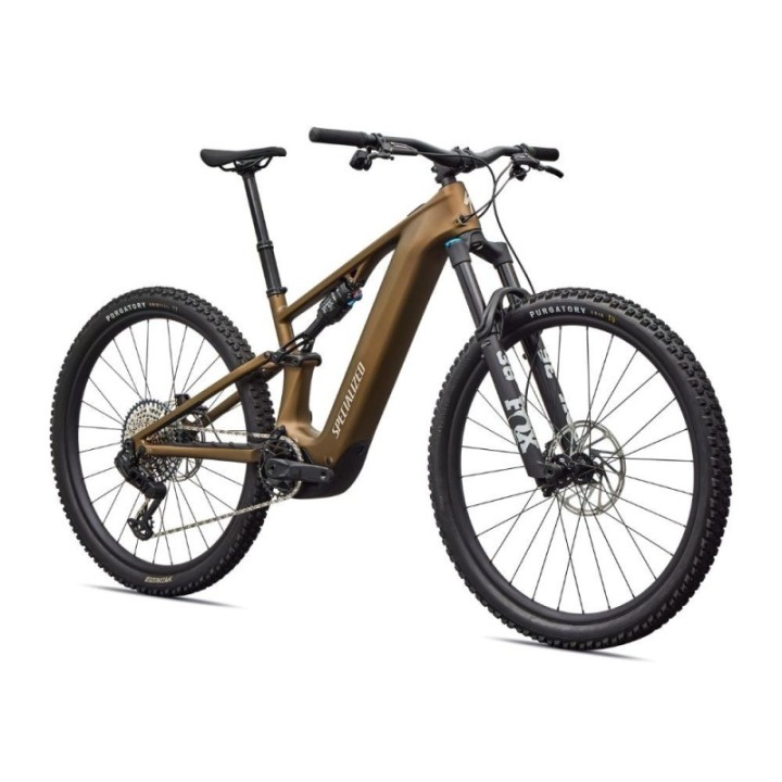Vélo Specialized Turbo Levo R Comp Satin Burnt Gold Metallic/Sandstone Metallic