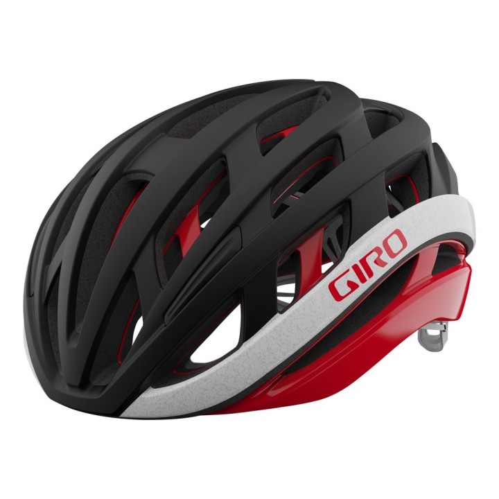 Casque Giro Helio Mips Spherical mat noir/rouge