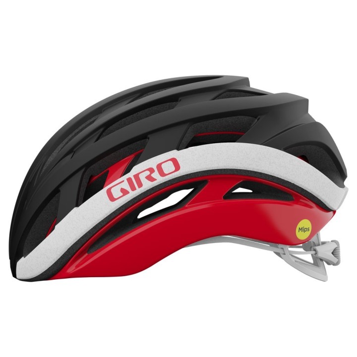 Casco Giro Helio Mips Spherical matte negro/rojo