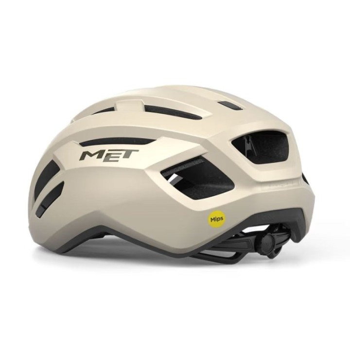 Casque Met Vinci Mips Wax Blanc | Mat