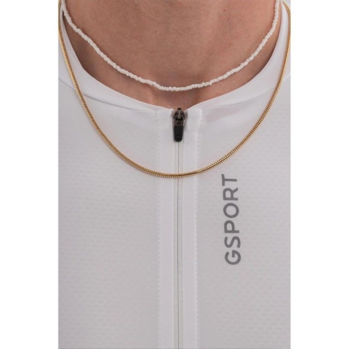 Maillot Hombre Manga Corta Gsport Aero mc Ivory|Maillot