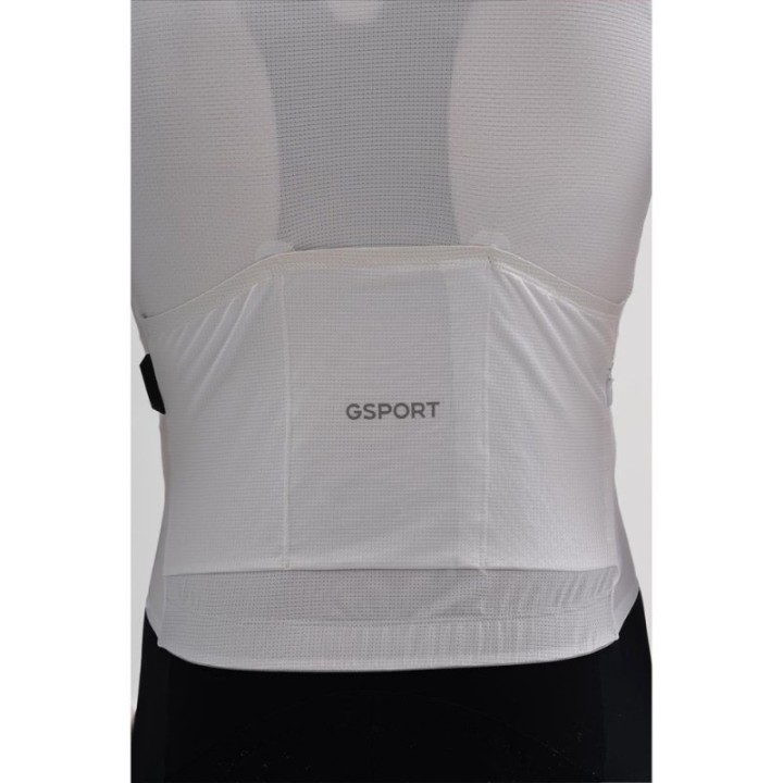 Maillot homme à manches courtes Gsport Aero mc Ivory|Maillot