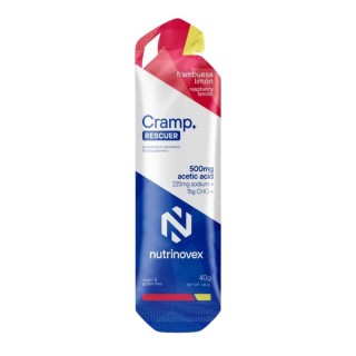 Gel Nutrinovex Cramp Rescuer Frambuesa limón |Nutricion ciclismo|