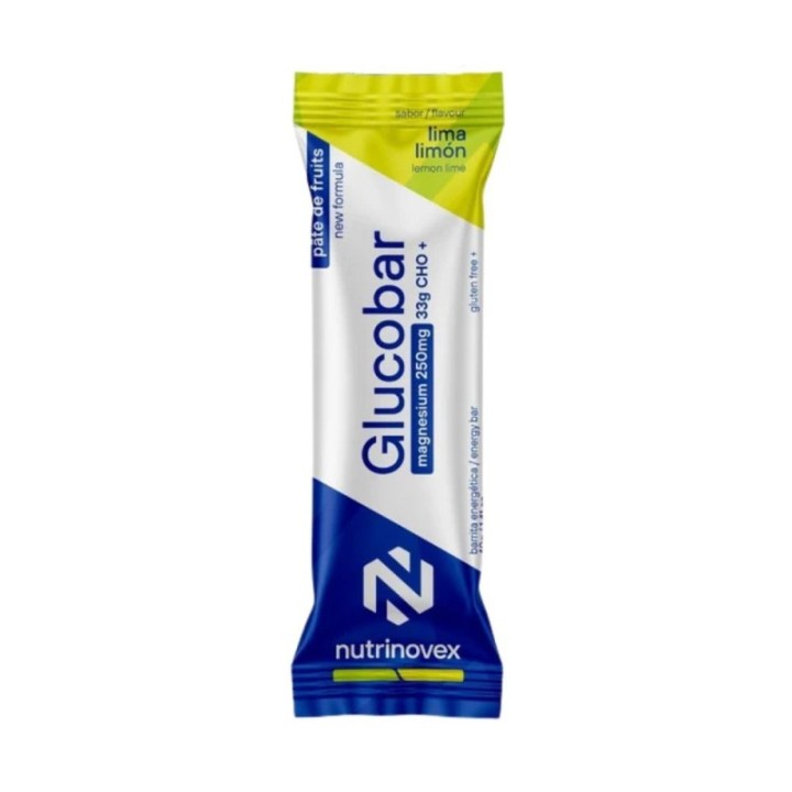 Barrita Energética Nutrinovex Glucobar Magnesio Limon