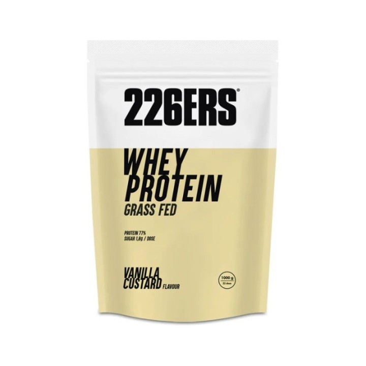 Protéine 226ERS Whey Protein Grass Fed 1000 g, saveur crème anglaise à la vanille