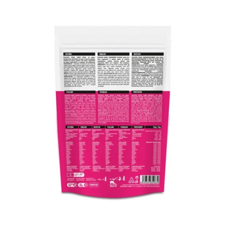 Recuperador 226ERS Boisson de récupération 1000 g Vanille|Recuperador