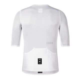 Maillot unisexe Gobik Carrera 3.0 White