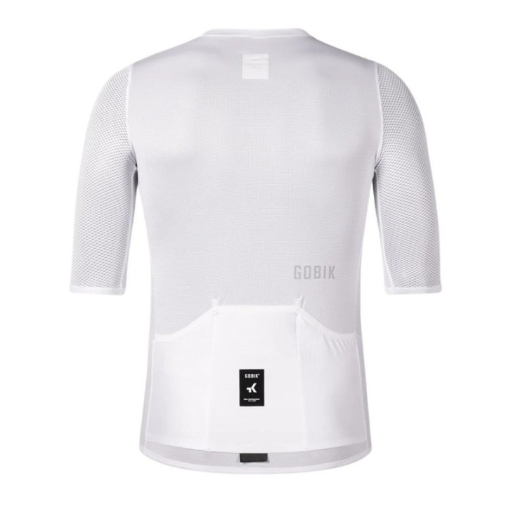 Maillot unisexe Gobik Carrera 3.0 White