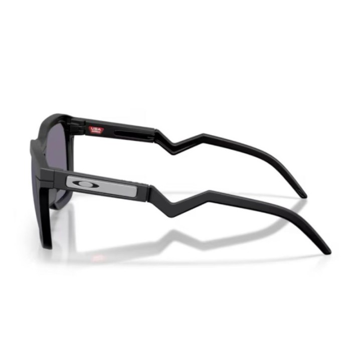Lunettes Oakley HSTN Verres Prizm grey/Montura Black Matt