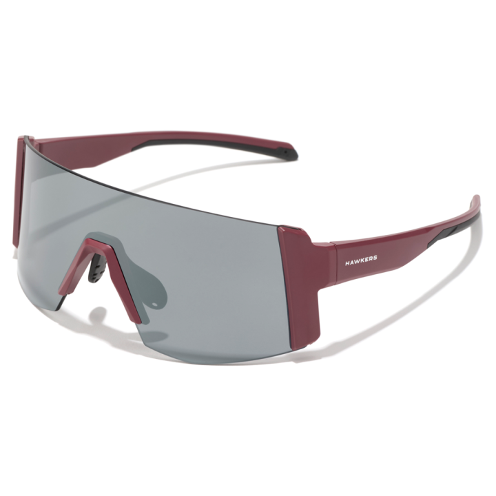 Lunettes Hawkers Lynx Small Rouge mat/Gris fumé