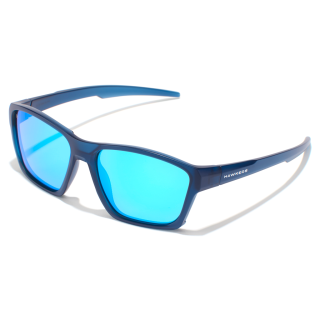 Lunettes Hawkers Shark bleu mat transparent/bleu clair polarisées