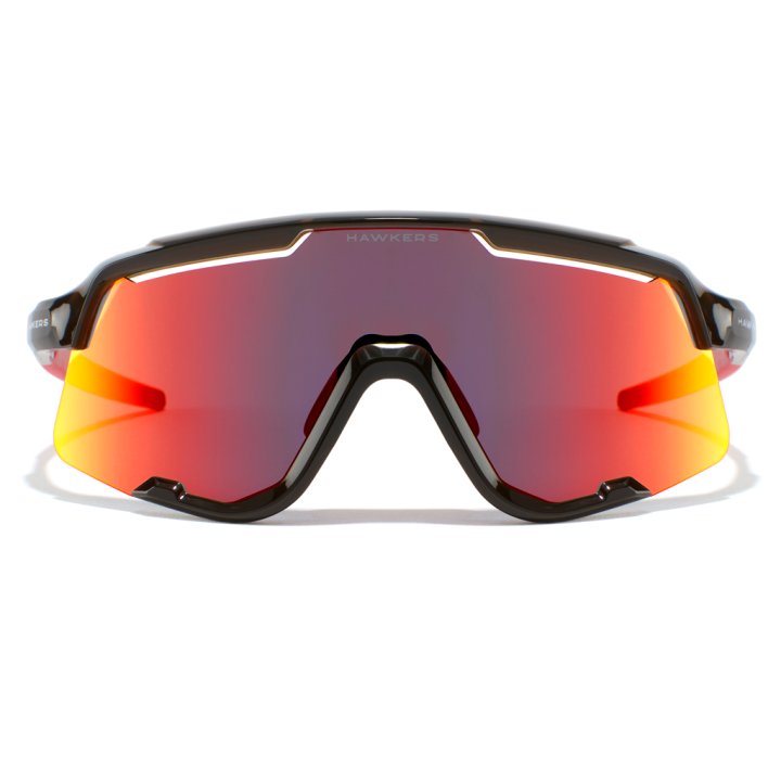 Lunettes Hawkers Power Marron Transparent Brillant - Rouge Rubis