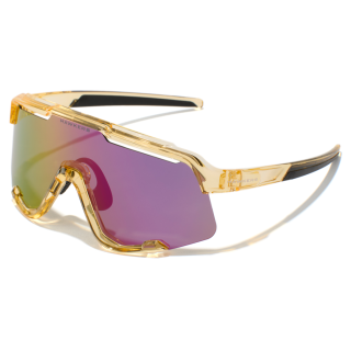 Gafas Hawkers Power Champagne Transparente Brillo - Morado nebula