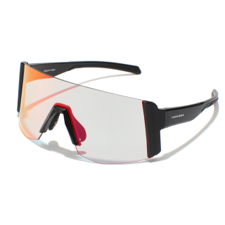Lunettes Hawkers Lynx Small Noir mat - Photochromiques Clear/Noir