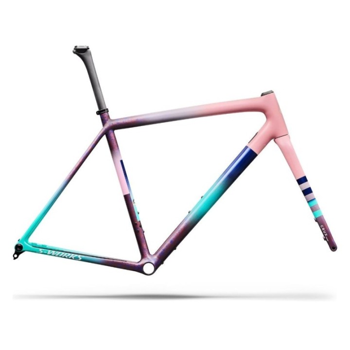 Cuadro Specialized CRUX S-Works  Desert Rose/Quartz/Purple Haze/Majesty Blue/Lagoon Blue/Metallic White 2026