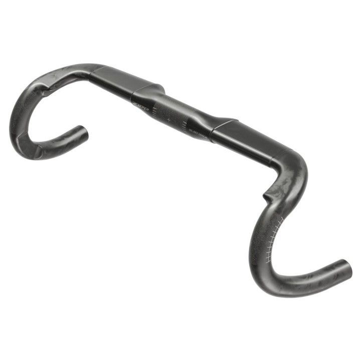 Guidon Zipp SL 80 Race Carbon Natural Carbon/Logo Mat