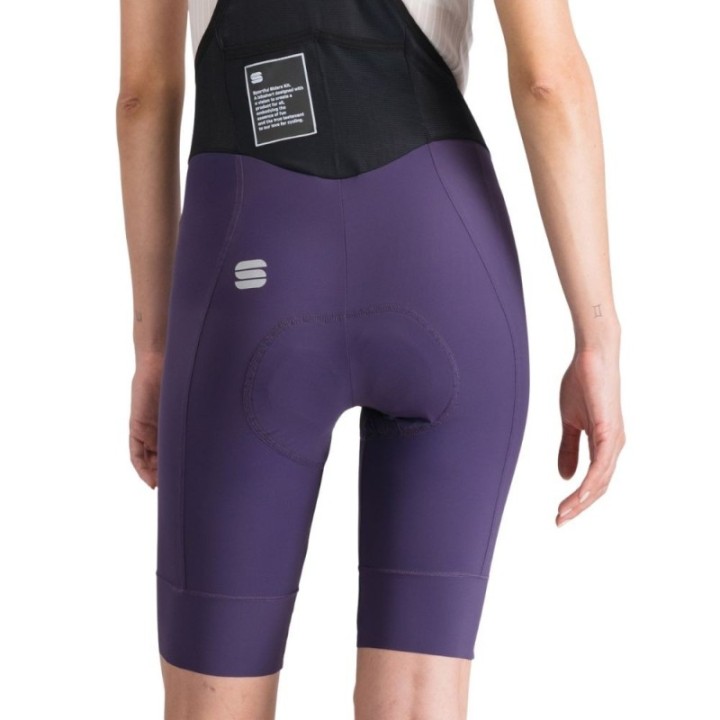 Cuissard court femme Sportful SRK W Noir galactic purple
