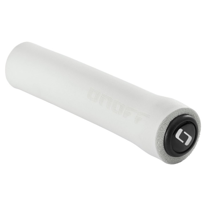 Poignées Onoff silicone blanc