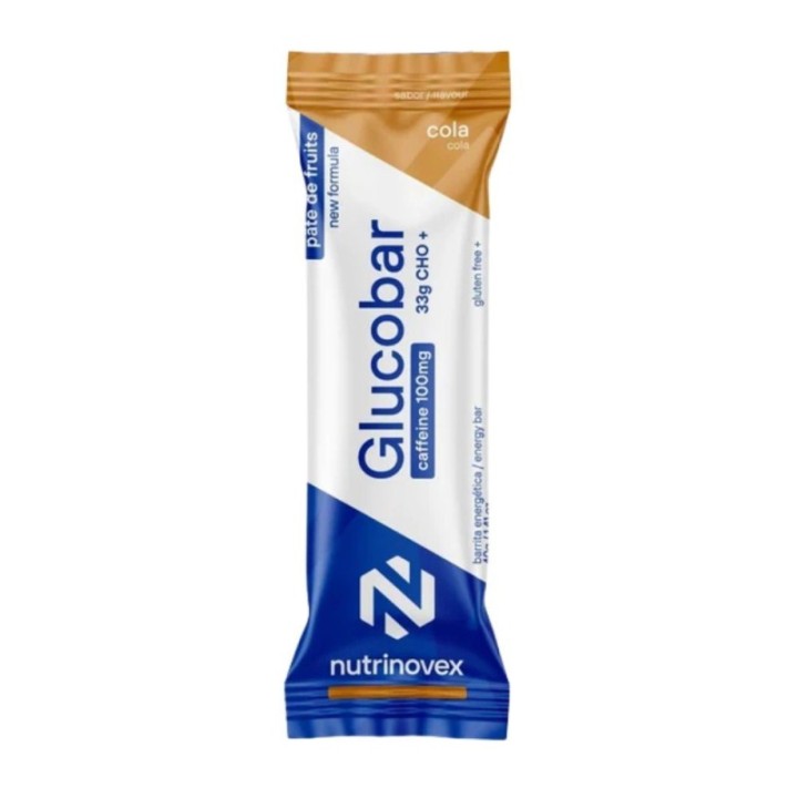 Barrita Energética Nutrinovex Glucobar Cafeina Cola