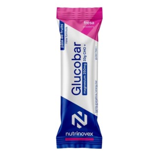Barrita Energética Nutrinovex Glucobar Magnesio Fresa
