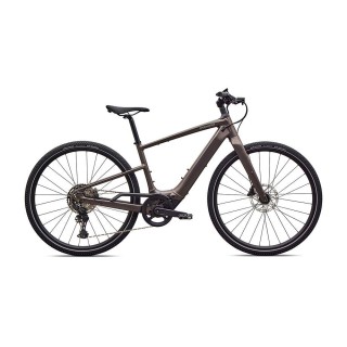 Vélo Specialized Turbo Vado SL 2 4.0, couleur Satin Gun Metal / Agave Grey Frost Reflective