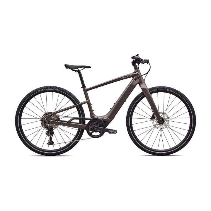 Vélo Specialized Turbo Vado SL 2 4.0, couleur Satin Gun Metal / Agave Grey Frost Reflective