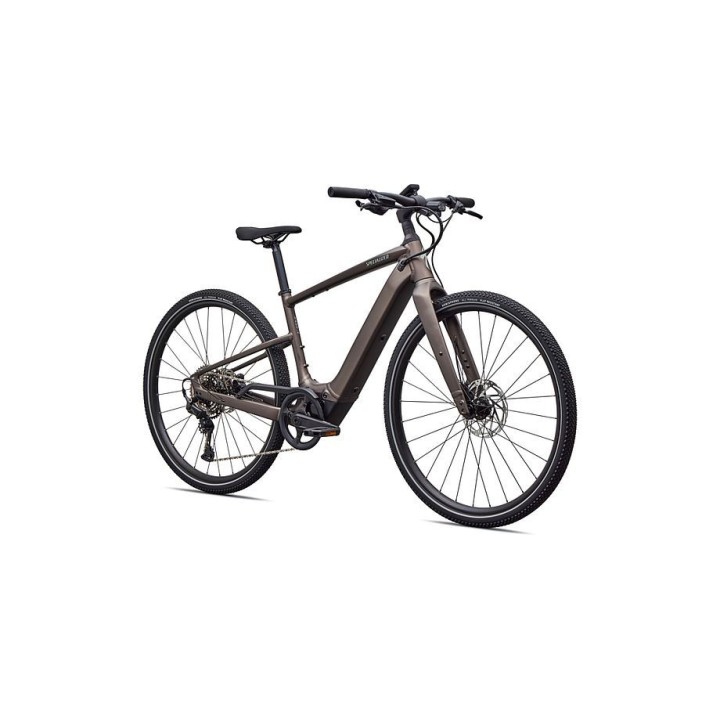 Vélo Specialized Turbo Vado SL 2 4.0, couleur Satin Gun Metal / Agave Grey Frost Reflective