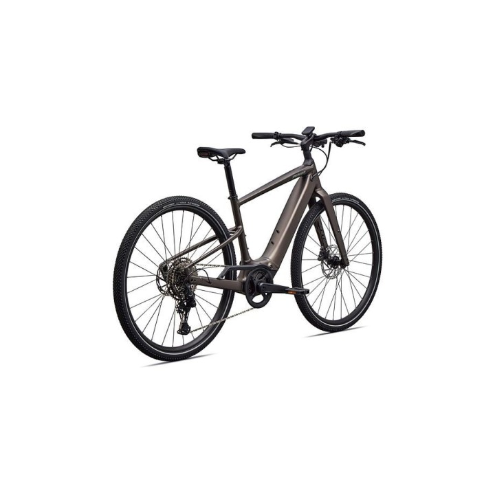Vélo Specialized Turbo Vado SL 2 4.0, couleur Satin Gun Metal / Agave Grey Frost Reflective
