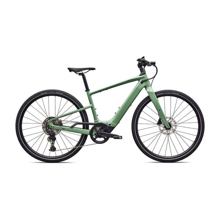 Bicicleta Specialized Turbo Vado SL 2 4.0 Gloss Pistachio/Oak Green Metallic Frost Reflective