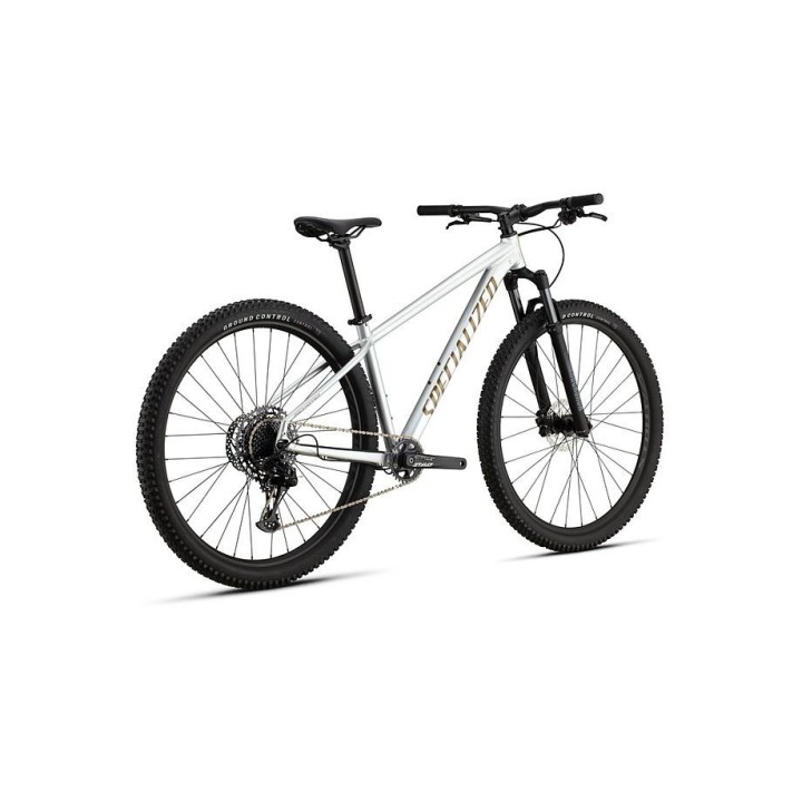 Bicicleta Specialized Rockhopper Expert Gloss Silver Dust/Satin Burnt Gold Metallic