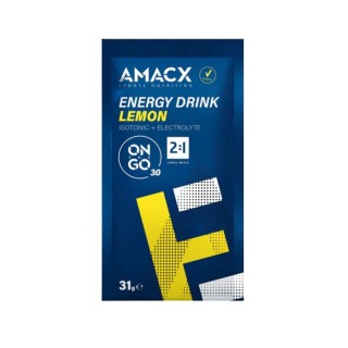 Carbohydrates Amacx Energy Drink On The Go Citron 31g