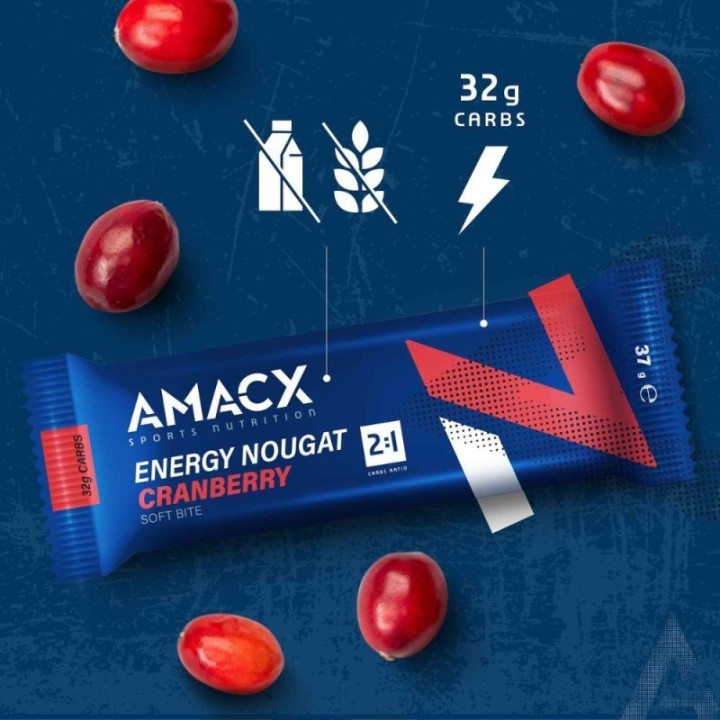 Barre Amacx Energy Nougat myrtilles