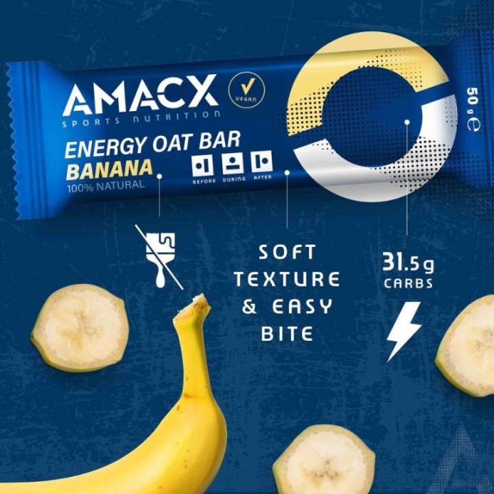Barre Amacx Energy Oat Bar Banane