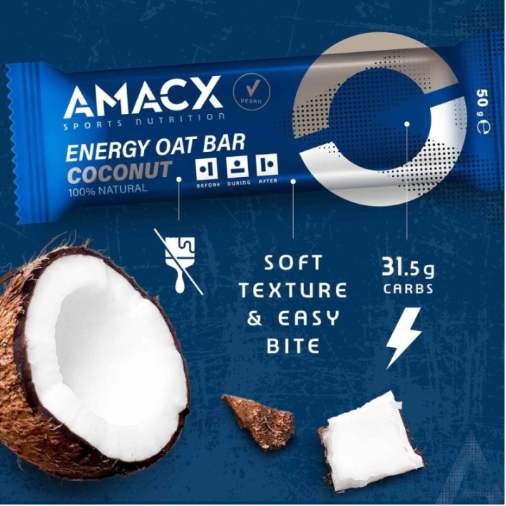 Barrita Amacx Energy Oat Bar Coconut
