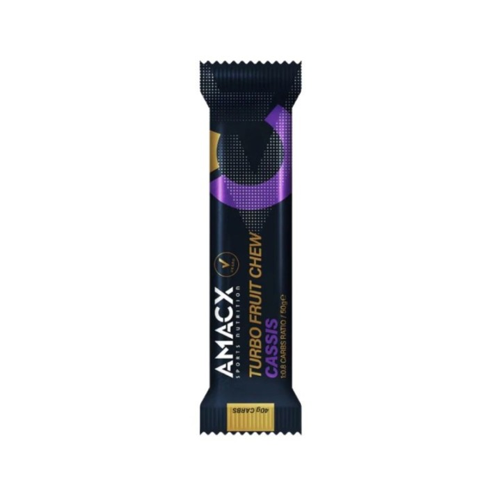Barrita de gominola Amacx Turbo Fruit Chew Cassis