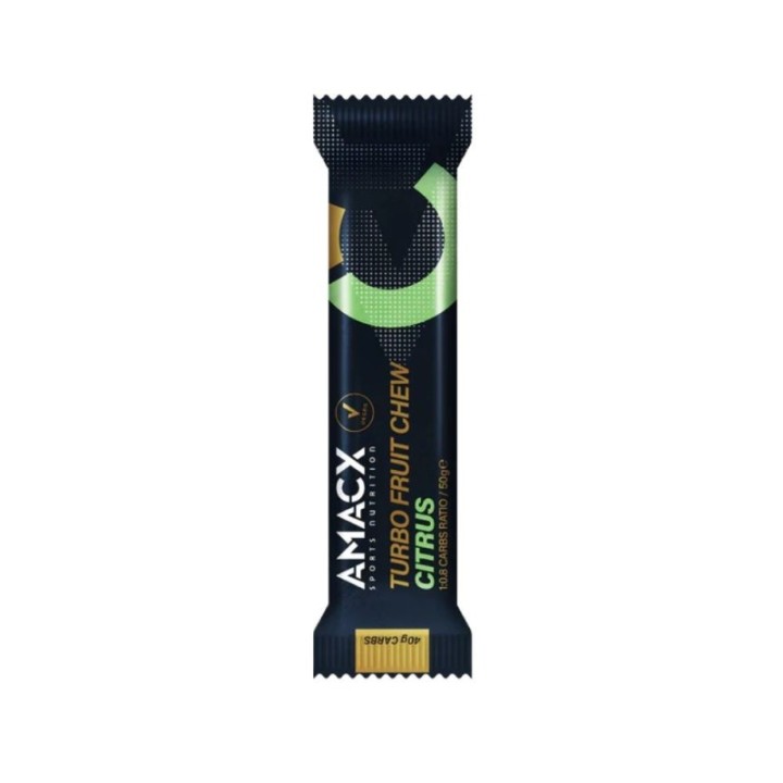 Barrita de gominola Amacx Turbo Fruit Chew Citrus