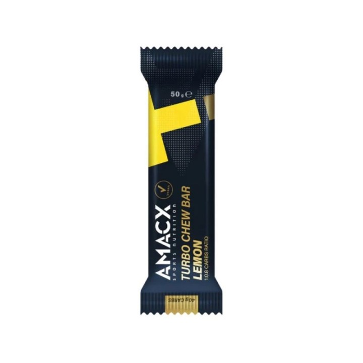 Barre gélifiée Amacx Turbo Chew Bar citron