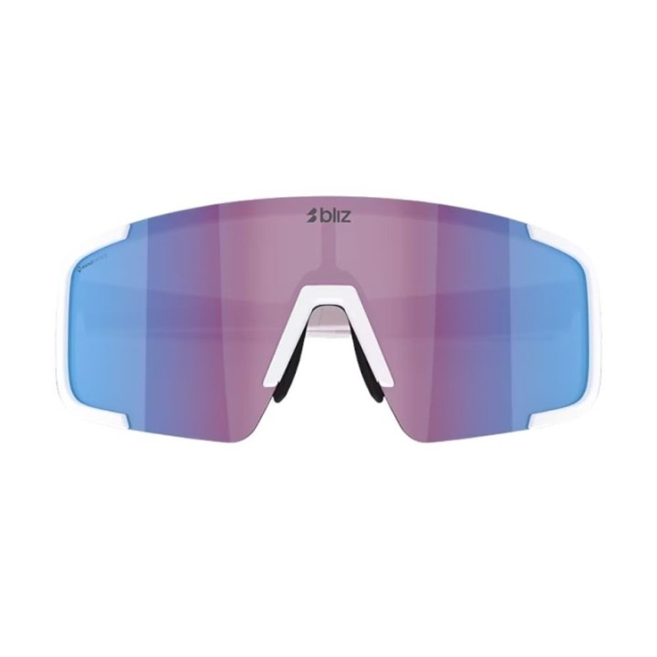 Gafas Bliz P003 Blanco Mate / Rosa/violeta espejo azul