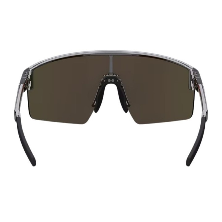 Gafas Bliz P004 gris oscuro transparente/rojo