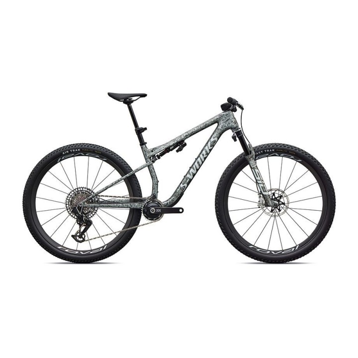 Bicicleta Specialized S-Works Epic 9 GLOSS METALLIC OBSIDIAN MULTI COLOR DRY IMPASTO/ METALLIC WHITE SILVER
