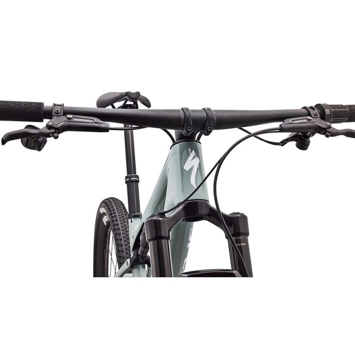 Vélo Specialized Epic 9 Expert Gloss Agave Grey / Metallic White Silver