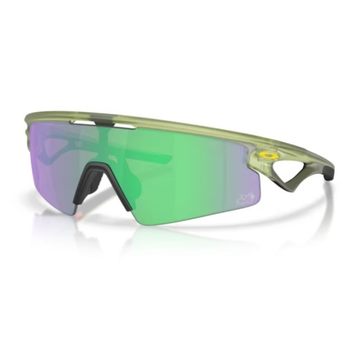 Lunettes Oakley Sphaera Tour De France Strike Verres Prizm Road Jade / monture Matte Fern