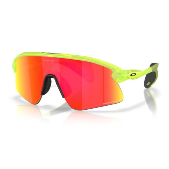 Lunettes Oakley Stunt Devil Verres Prizm Ruby / monture Matte Uranium