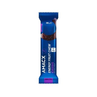 Barre gélifiée Amacx Energy Fruit Chew Cassis